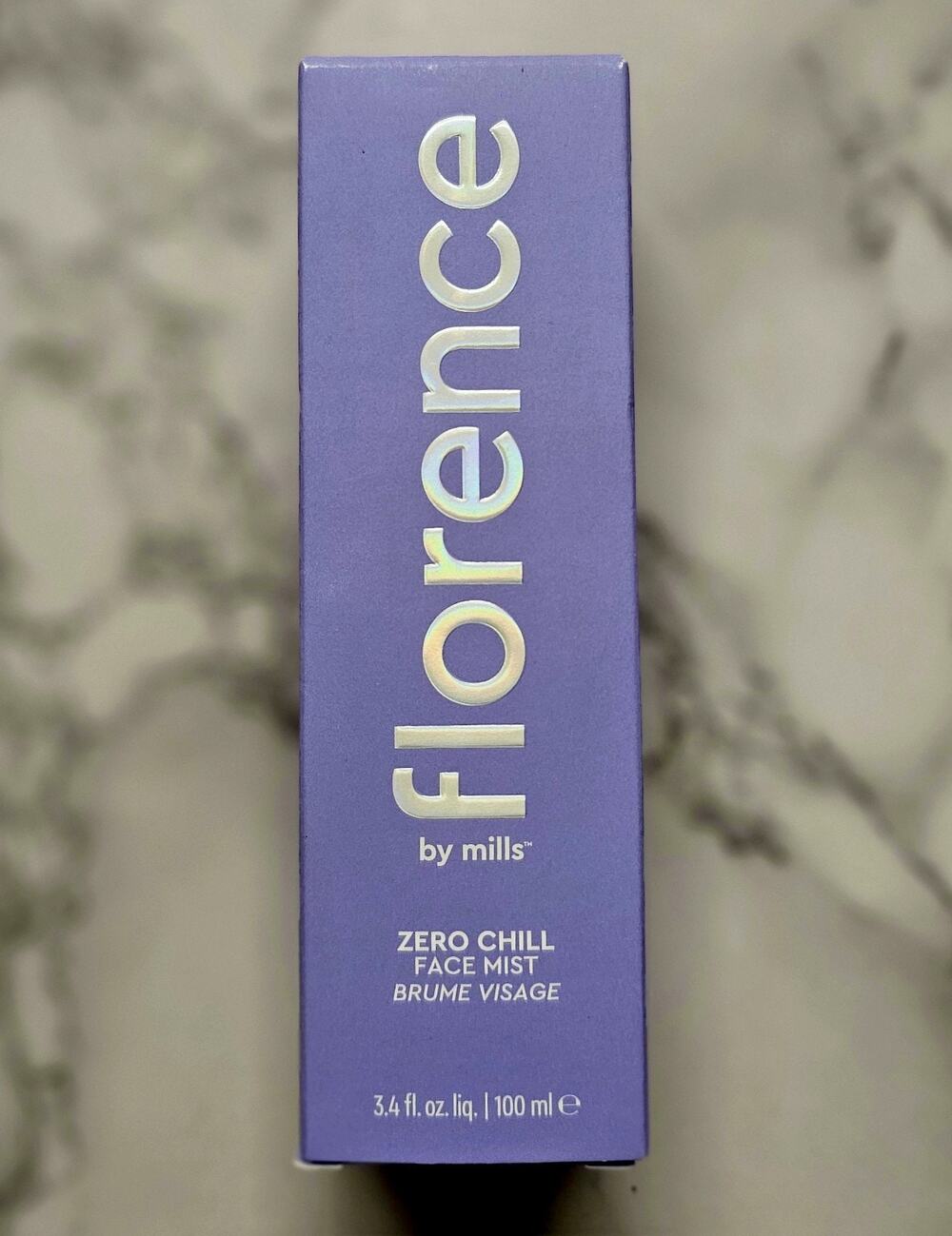 florence by mills Zero Chill Face Mist, Rose, 3.4 oz/ 100mL